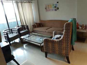 Living Room in 2 BHK Apartment at Lokhandwala Harmony, Worli – for Rent