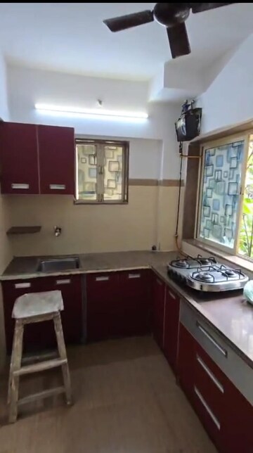 Kitchen in 2 BHK Apartment at Sethia Kalpavruksh Heights, Kandivali West – for Rent