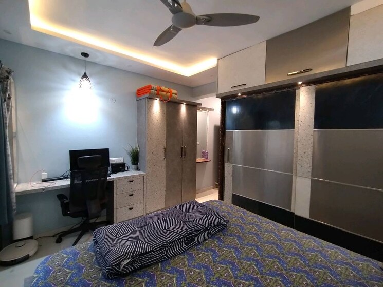 Bedroom, paranjape-wind-fields 3 Bedroom 1834 Sq.Ft. Apartment In Kempapura Bangalore 9323042
