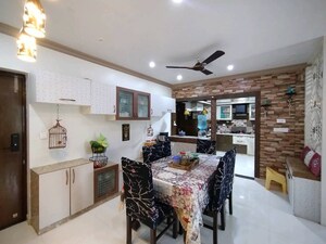 Dining area in 3 BHK Apartment at Paranjape Wind Fields, Kempapura – for Sale