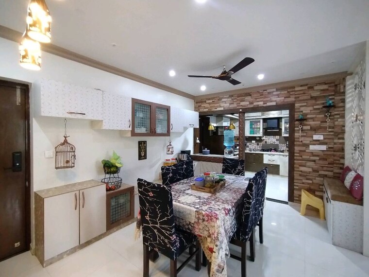 Dining area, paranjape-wind-fields 3 Bedroom 1834 Sq.Ft. Apartment In Kempapura Bangalore 9323042