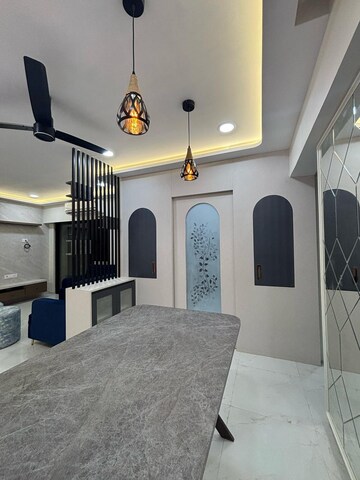 Living Room in 3 BHK Apartment at Runwal Gardens, Dombivli East – for Rent