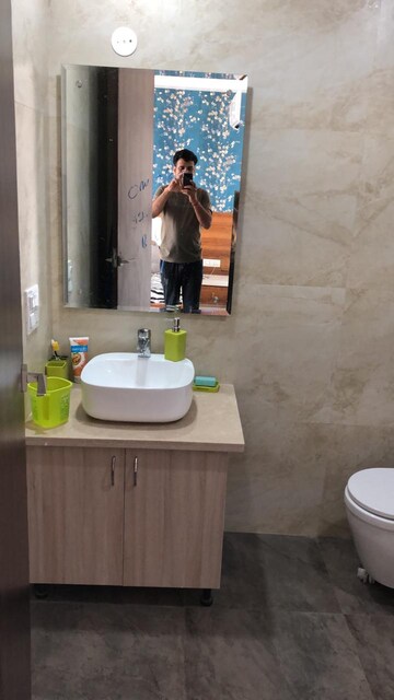 Bathroom in 4 BHK Builder Floor at Sector 14 – for Sale