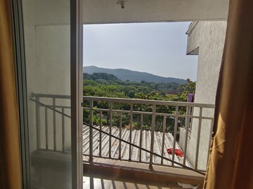 Balcony in 1 BHK Apartment at Vihang Vermont, Ghodbunder Road – for Rent