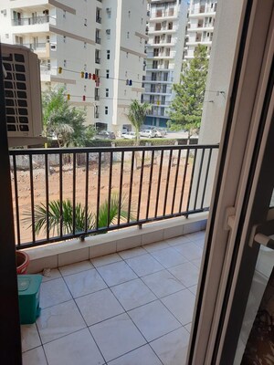 Balcony in 2 BHK Apartment at Highland Park Chandigarh, Bhabat – for Rent