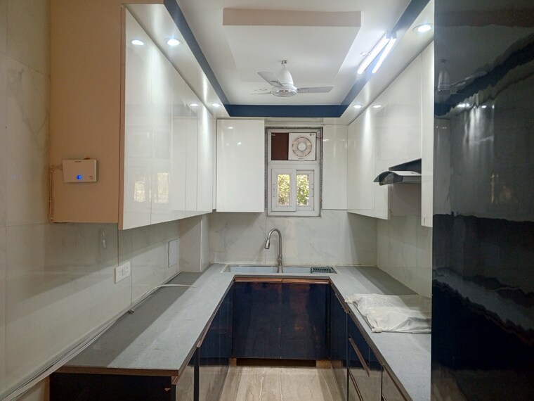 Kitchen, ansal-sushant-lok-i 4 Bedroom 215 Sq.Ft. Builder Floor In Sector 43 Gurgaon 9323086