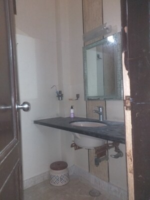 Bathroom in 3 BHK Builder Floor at East Patel Nagar – for Rent