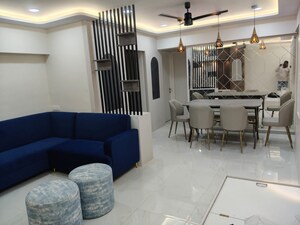 Living Room in 3 BHK Apartment at Runwal Gardens, Dombivli East – for Sale