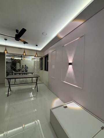 Staircase in 3 BHK Apartment at Runwal Gardens, Dombivli East – for Sale