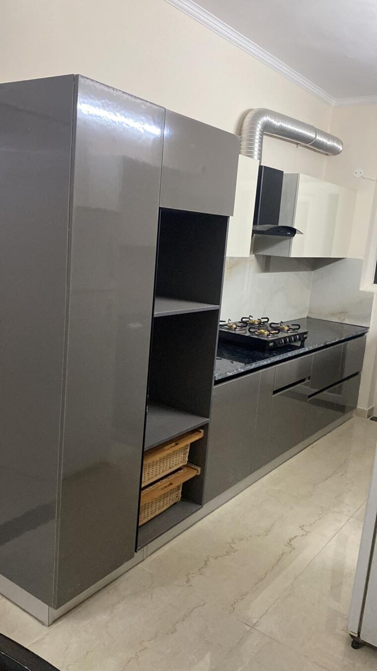 Kitchen, bliss-orra 3 Bedroom 1960 Sq.Ft. Apartment In Ambala Highway Zirakpur 9323094