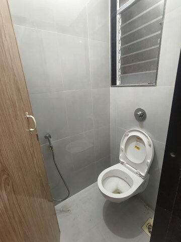 Bathroom in 1 BHK Apartment at Vihang Hills, Ghodbunder Road – for Rent