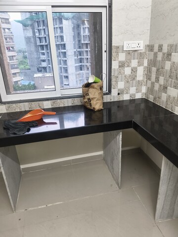 Kitchen in 1 BHK Apartment at Vihang Hills, Ghodbunder Road – for Rent