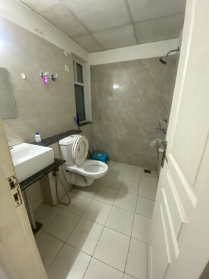 Bathroom in 3 BHK Apartment at Sushma Chandigarh Grande, Ghazipur – for Rent