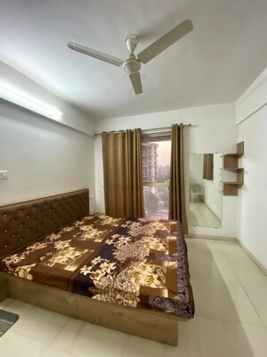 Bedroom in 2 BHK Apartment at Kunal Icon, Pimple Saudagar – for Rent