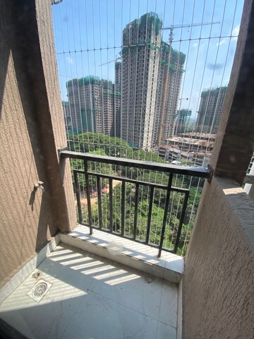 Balcony in 1.5 BHK Apartment at Runwal Gardens, Dombivli East – for Sale