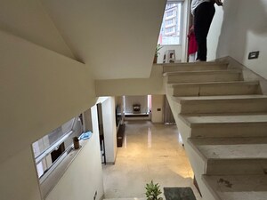 Staircase in 3 BHK Villa at Coral Heights, Kavesar – for Rent