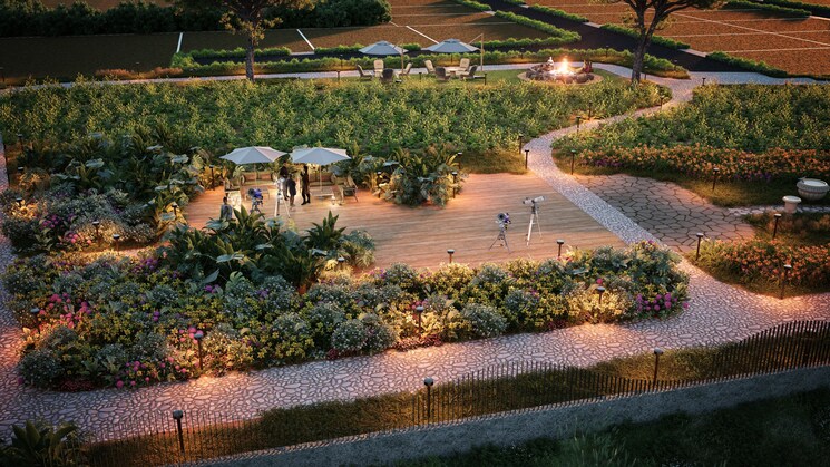 Garden, vishal-nivaan-grandeur  1500 Sq.Yd. Plot In Bakori Pune 9323184