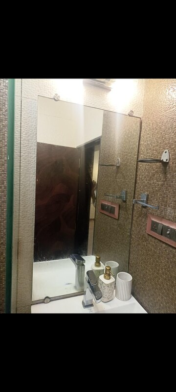 Bathroom in 1 RK Apartment at Shri Dattanilaya Apartment, Bhandup East – for Rent