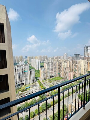 Balcony in 3 BHK Apartment at Amrapali Crystal Homes, Sector 76 – for Sale