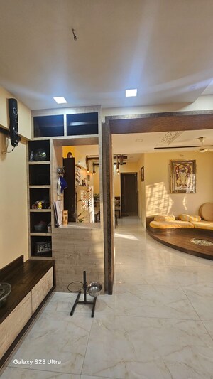 Living Room in 3 BHK Villa at Girikunj Chs, Ghodbunder Road – for Rent