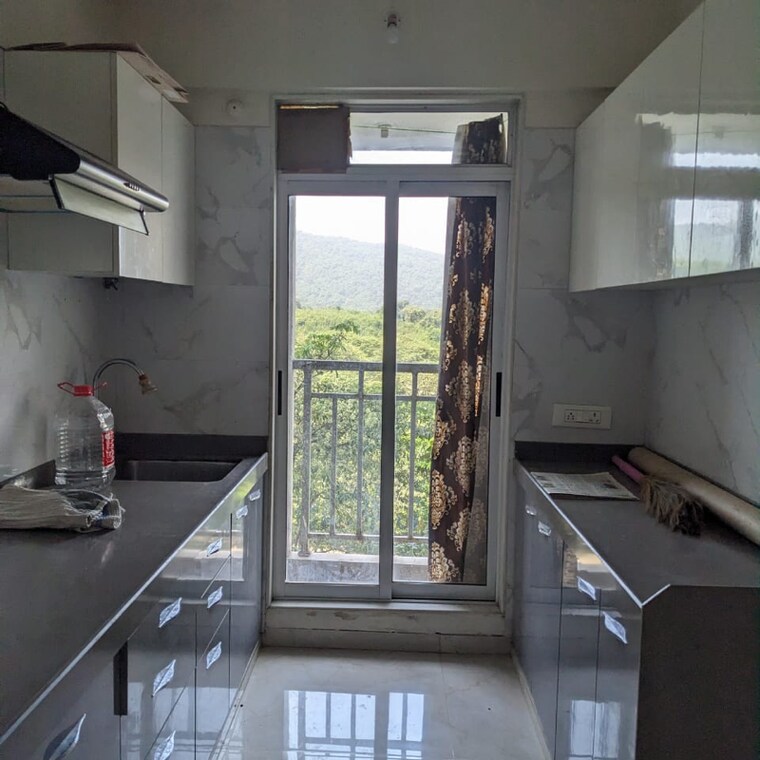 Kitchen, vihang-hills 1 Bedroom 430 Sq.Ft. Apartment In Gaimukh Gaon Thane 9323244