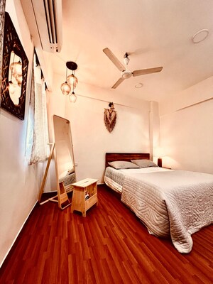 Bedroom in 1 BHK Apartment at Pearl Haven, Bandra West – for Rent