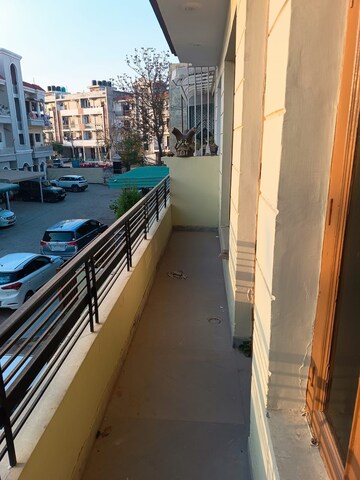 Balcony in 3 BHK Apartment at Skynet Towers, Patiala Road – for Rent