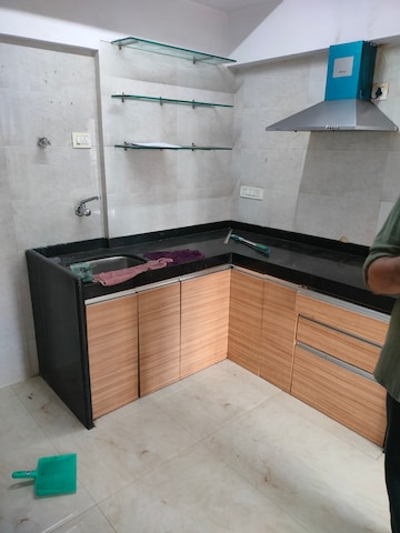 Kitchen in 1 BHK Apartment at Prayag Heights, Dindoshi – for Rent