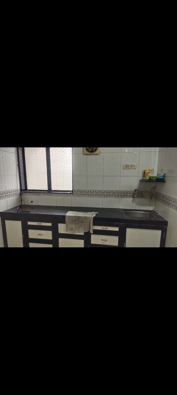 Kitchen in 1 BHK Apartment at Rachna CHS, Bhandup East – for Rent