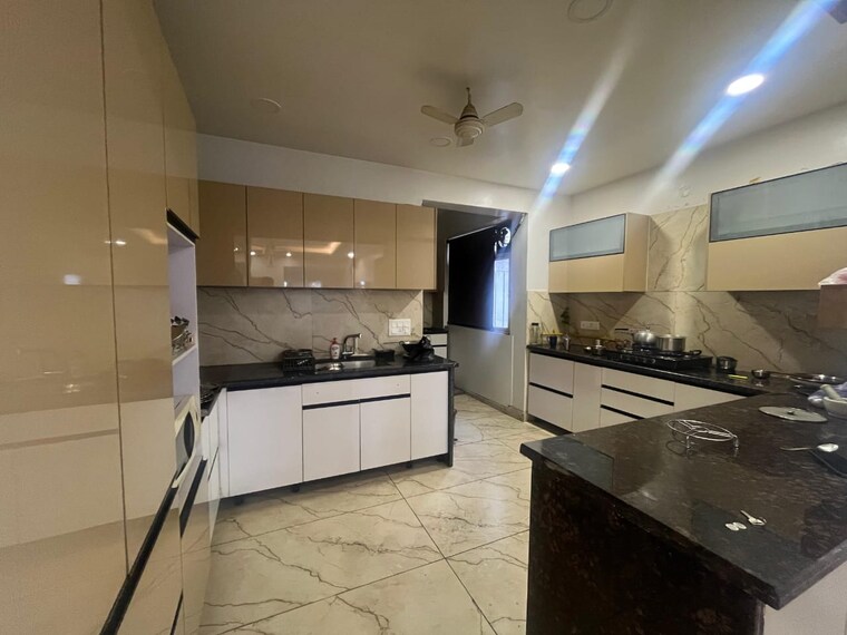 Kitchen, vip road 4 Bedroom 1800 Sq.Ft. Apartment In Vip Road Zirakpur 9323299