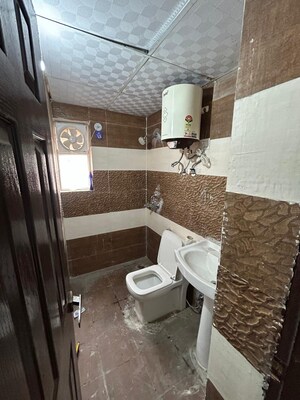 Bathroom in 1 RK Independent House at Shri Vinayaka Beta Plaza, Beta I Greater Noida – for Rent