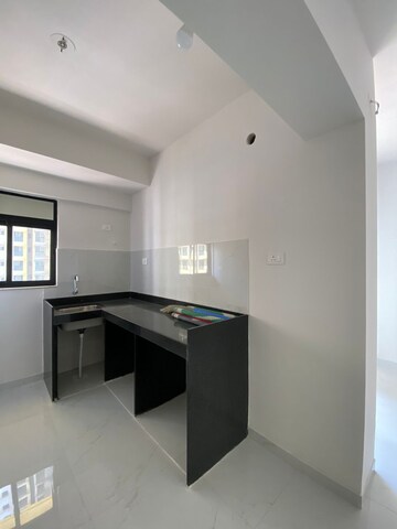 Kitchen in 1 BHK Apartment at Runwal Gardens, Dombivli East – for Rent