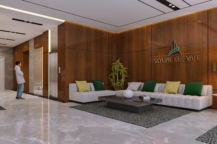 Bedroom, skyline-elevate 4 Bedroom 2200 Sq.Ft. Apartment In Ramgarh Bhudda Zirakpur 9323271