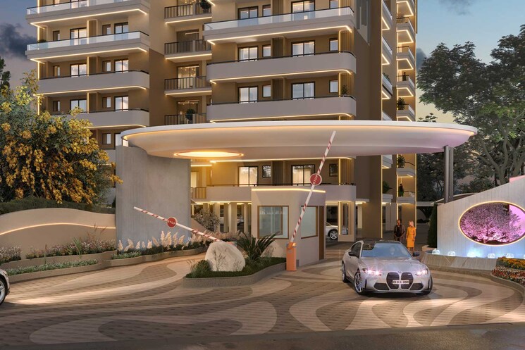 Exterior View, skyline-elevate 4 Bedroom 2200 Sq.Ft. Apartment In Ramgarh Bhudda Zirakpur 9323271