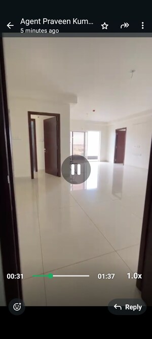Building Lobby in 3 BHK Apartment at Vajra West City, Osman Nagar – for Sale