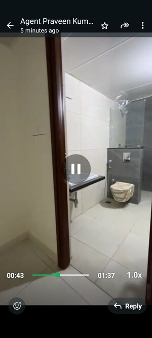 Bathroom in 3 BHK Apartment at Vajra West City, Osman Nagar – for Sale