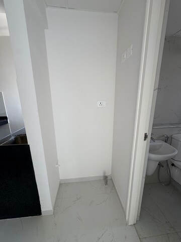 Bathroom in 1 BHK Apartment at Runwal Gardens, Dombivli East – for Rent