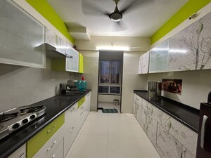 Kitchen in 3 BHK Apartment at Pratima Celosia Avenue, Khardipada – for Rent