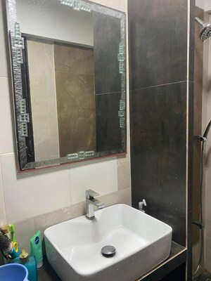 Bathroom in 2 BHK Apartment at Hubtown Hillcrest JVLR, Andheri East – for Rent