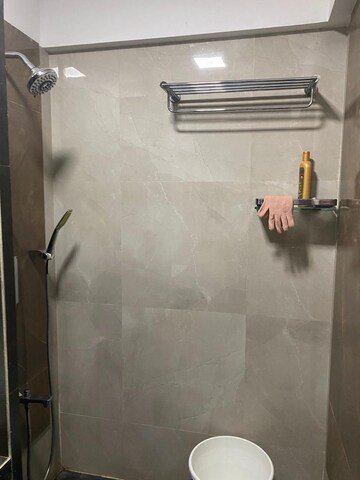 Bathroom in 2 BHK Apartment at Hubtown Hillcrest JVLR, Andheri East – for Rent