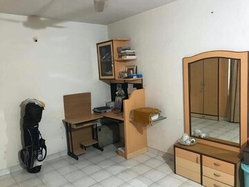 Bedroom in 2 BHK Apartment at Amrut Kalash CHS, Karve Road – for Rent