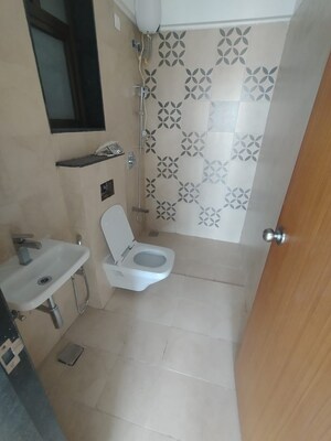 Bathroom in 2 BHK Apartment at Naman Habitat, Andheri West – for Rent