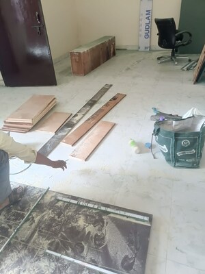 Living Room in 3.5 BHK Villa at Sector 72 – for Rent