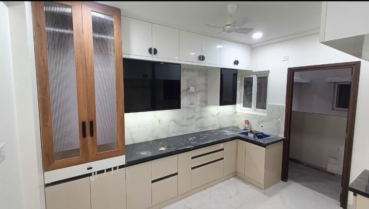 Kitchen, poulomi-anate 3 Bedroom 1840 Sq.Ft. Apartment In Kokapet Hyderabad 9323447