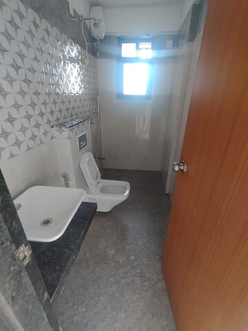 Bathroom in 2 BHK Apartment at Chandak 34 Park Estate, Goregaon West – for Rent