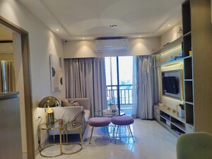 Living Room in 2 BHK Apartment at Noori Blue Bells, Mumbra – for Sale