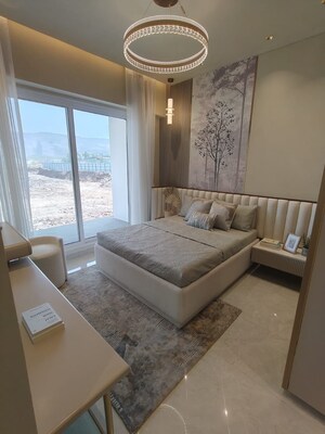 Living Room in 3 BHK Builder Floor at Galaxy Maplewoods, Dighe – for Sale