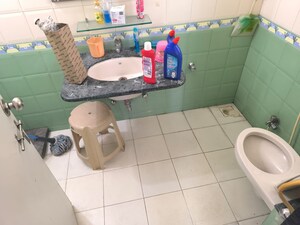 Bathroom in 2 BHK Apartment at Malpani The Crest, Pimple Saudagar – for Rent