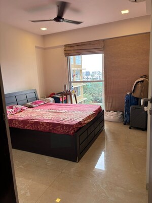 Bedroom in 2 BHK Apartment at Srishti Harmony 3 Phase 1, Andheri East – for Rent