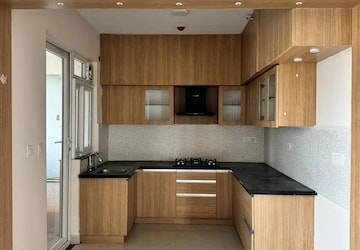 Kitchen in 3 BHK Apartment at Pashmina Waterfront, Old Madras Road – for Rent